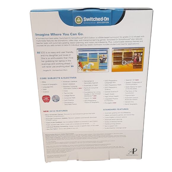 Switched On Schoolhouse 8th Grade Bible - Picture 2 of 5